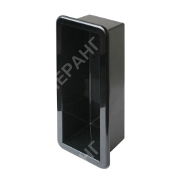 Ящик для хранения мелочей, 420х170х100 мм, черный (NI2432)